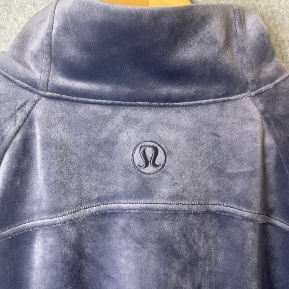 NWT Lululemon Scuba XL XXL Oversized Funnel-Neck Half Zip Velvet NFAL New - Picture 4 of 11